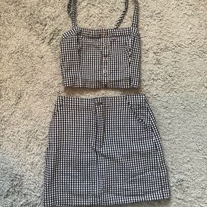 Hollister black and white set